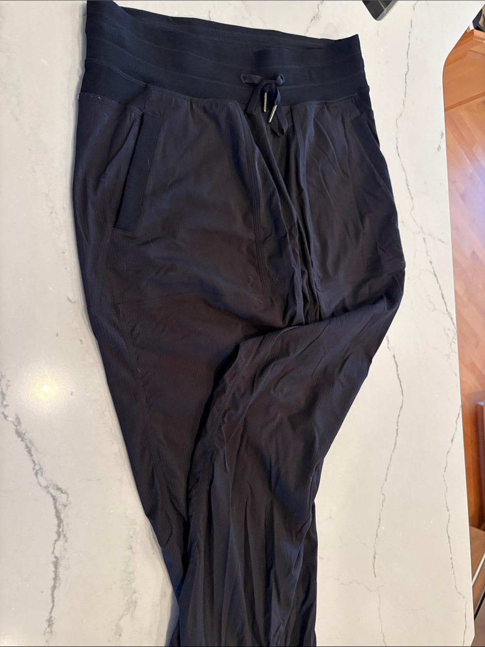 lululemon athletica Navy Drawstring Jogger Pants